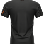 Tshirt noir griffe manche arrière - JJbrod-