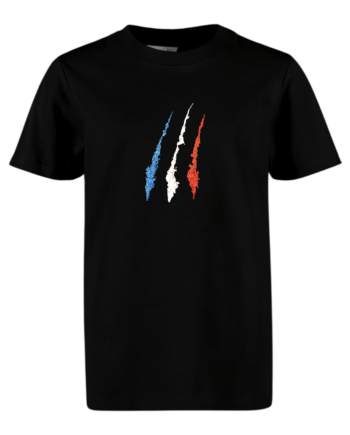 T-Shirt brodé Enfant "Griffe Tricolore"